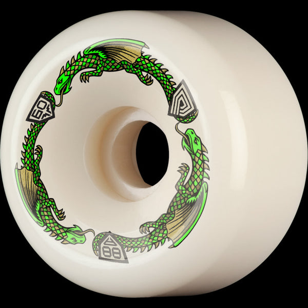 Powell - Dragon Formula Green Bomber 88A Wheels (60mm)