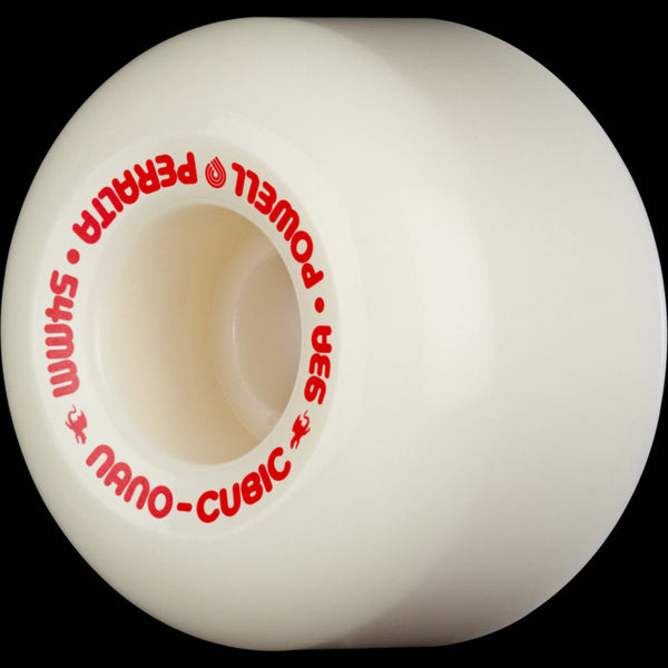 Powell - Dragon Formula Red Nano Cubic 93A Wheels (54mm/60mm)