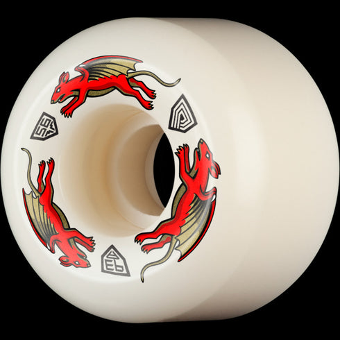 Powell - Dragon Fromula Red Nano Rat AA2 93A Wheels (56mm)