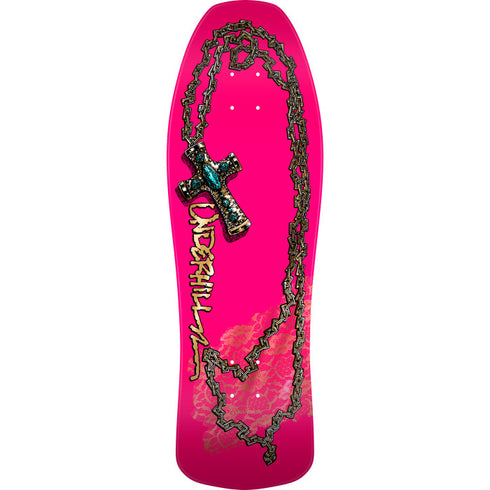 Powell - Ray Underhill Cross Pink/Gold Foil Reissue Deck (9.9")