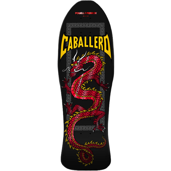 Powell - Steve Caballero Chinese Dragon Reissue Red Foil Deck (10")