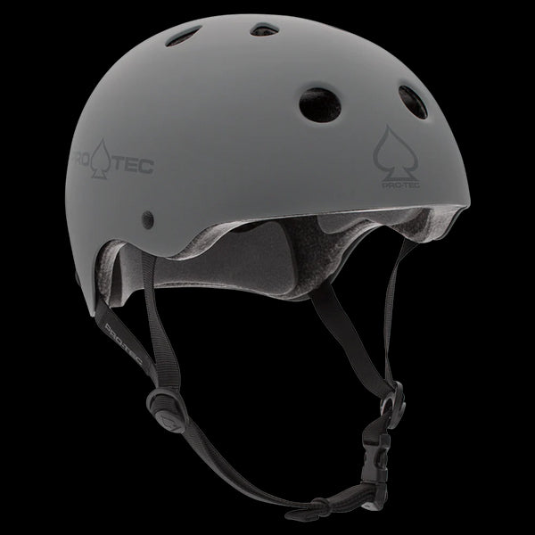 Pro Tec - Classic Skate Certified Helmet (Matte Gray)
