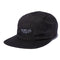 The Quiet Life - Foundation 5 Panel Camper Hat (Black)