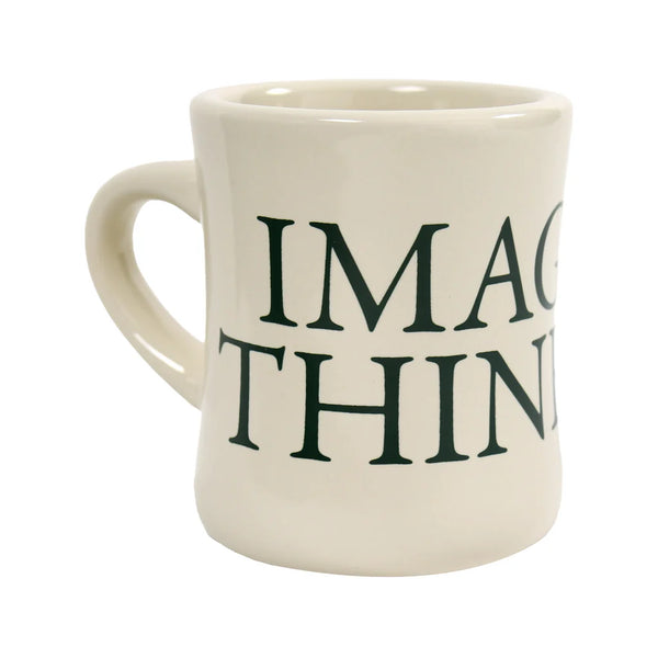 Quasi - Imagine Thinking Mug (Natural)