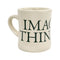 Quasi - Imagine Thinking Mug (Natural)