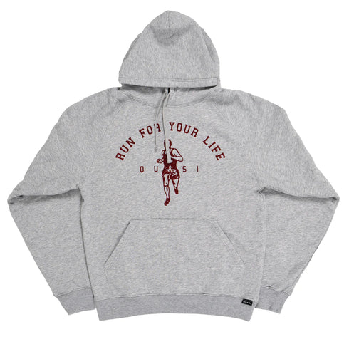 Quasi - Run Hoodie (Heather Grey)