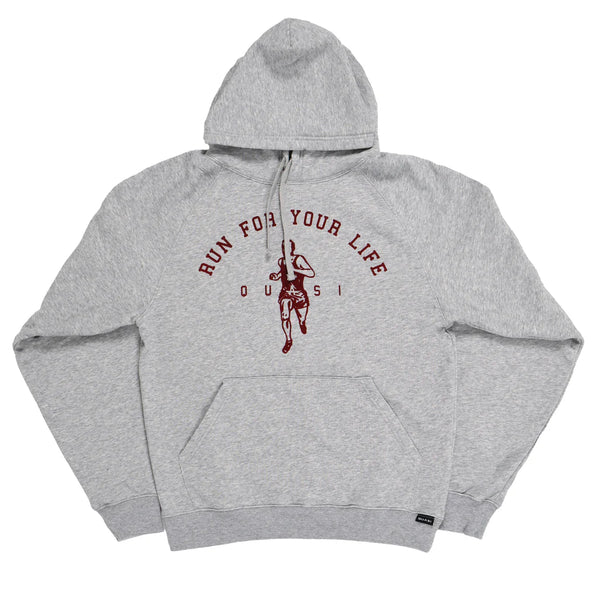 Quasi - Run Hoodie (Heather Grey)