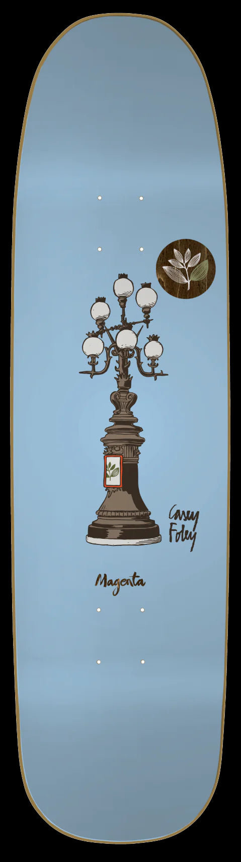 Magenta - Casey Foley Relic Series Square Shape Deck (8.5")