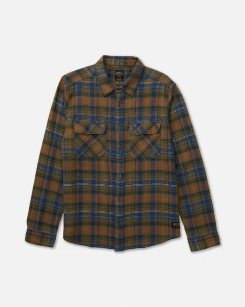 RVCA - Dayshift Flannel (Olive)