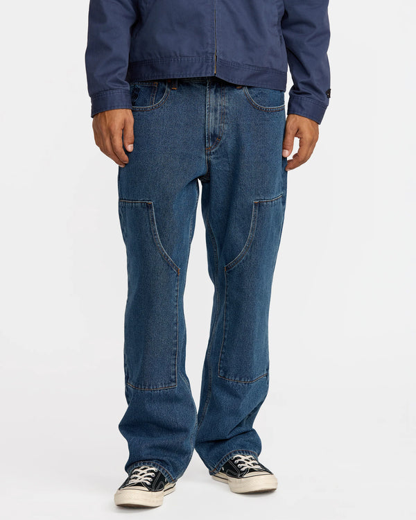RVCA - KSL Americana Denim (Dusty Blue Wash)