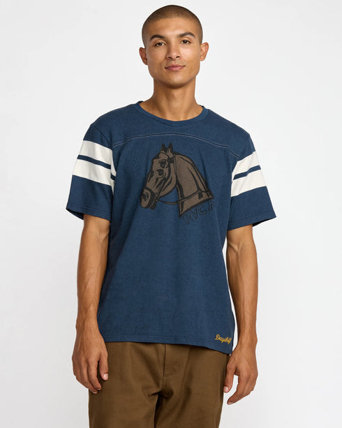 RVCA - KSL Jersey Tee (Garage Blue)