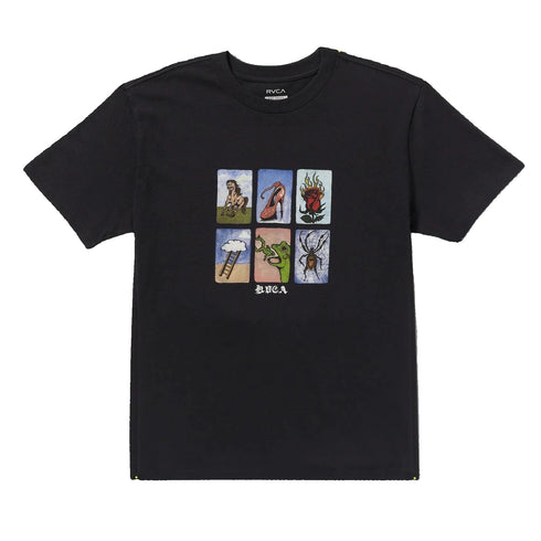 RVCA - KSL Short Sleeve Tee (Black)