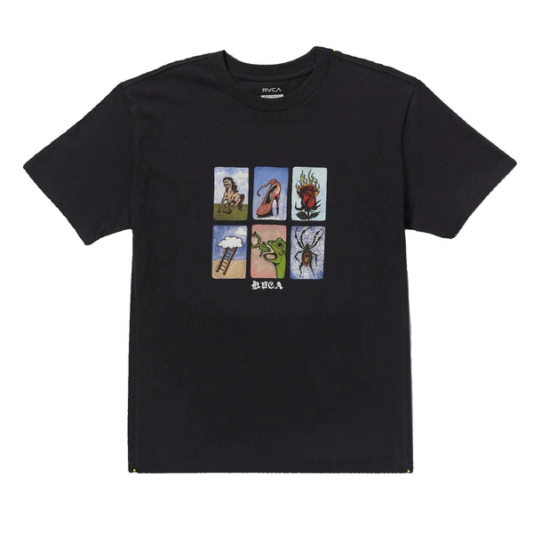 RVCA - KSL Short Sleeve Tee (Black)