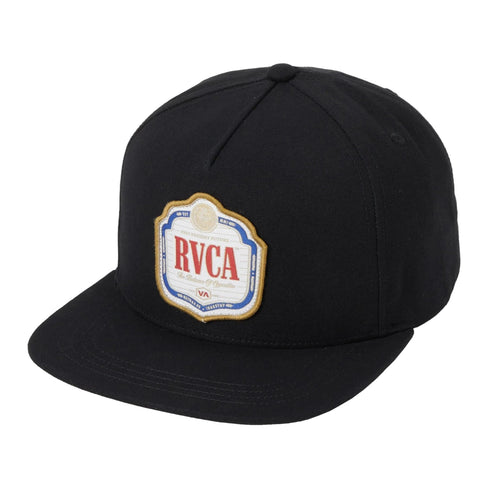 RVCA - Philsner Snapback (Black)