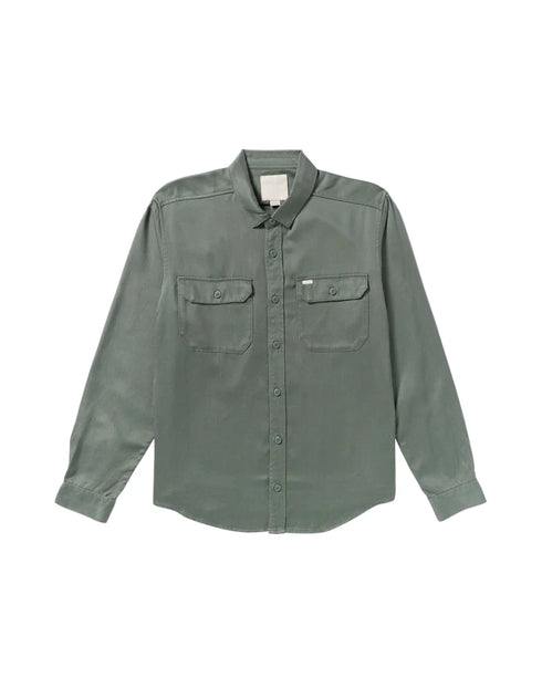 RVCA - Vacancy Utility Long Sleeve (Jade)