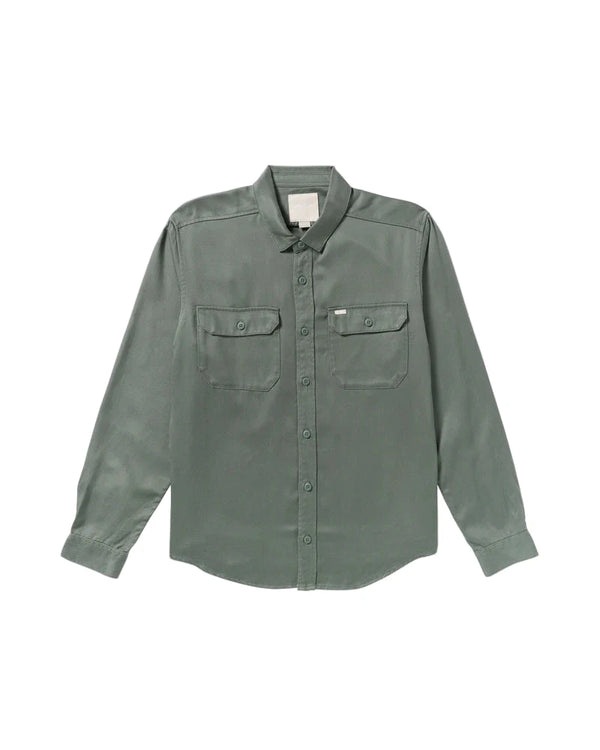 RVCA - Vacancy Utility Long Sleeve (Jade)