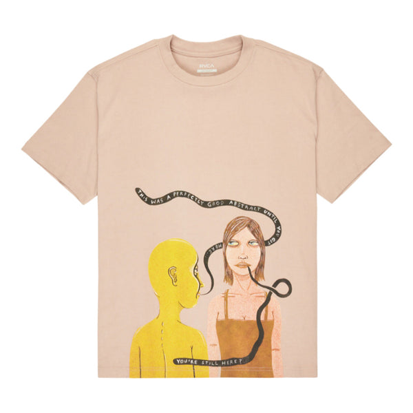 RVCA - You're Still Here Tee (Pale Mauve)