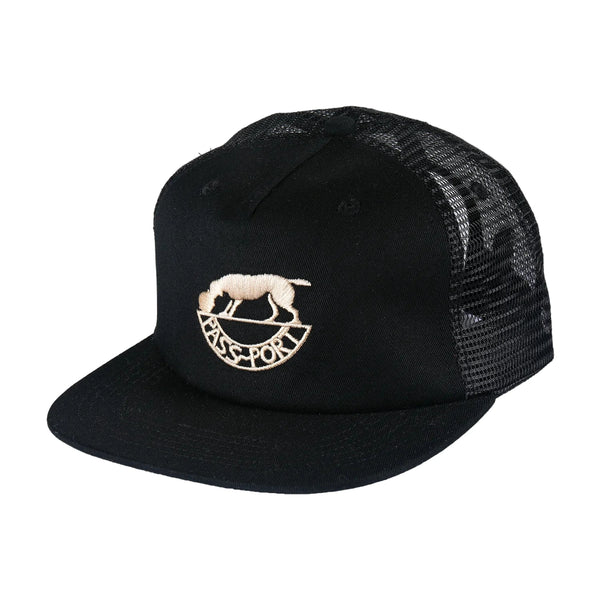 Pass Port - Fretworks Workers Trucker Hat (Black/Elm)