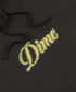 Dime - Pixel Cursive Hoodie (Vintage Black) *SALE