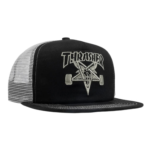 Thrasher - Skategoat Trucker Hat (Black/Grey)