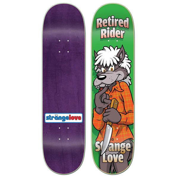 Strange Love - Retired Rider Wolf Deck (8")
