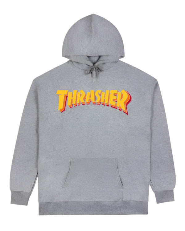 Thrasher - Stacked Hoodie (Sport Grey)