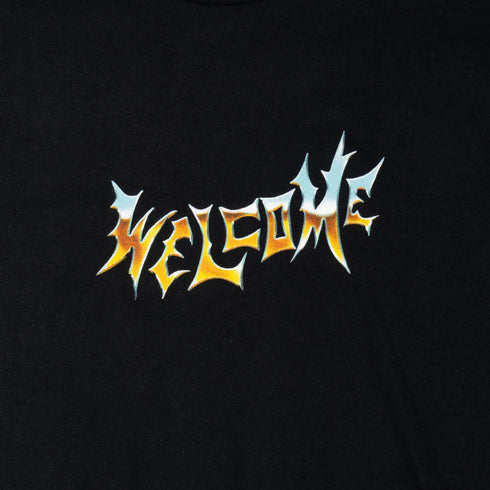 Welcome - Chrome Vamp Tee (Black) *SALE