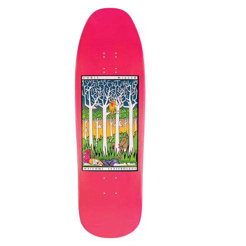 Welcome - Chris Miler Love Is Essential on Gaia Hot Pink Deck (9.6")
