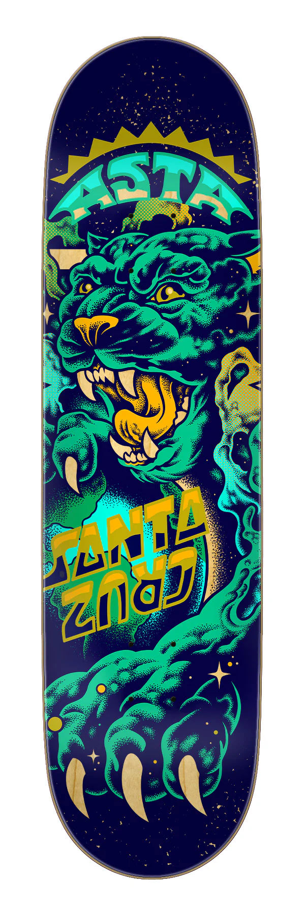 Santa Cruz - Asta Space Cat Twin Pro Deck (8.2")