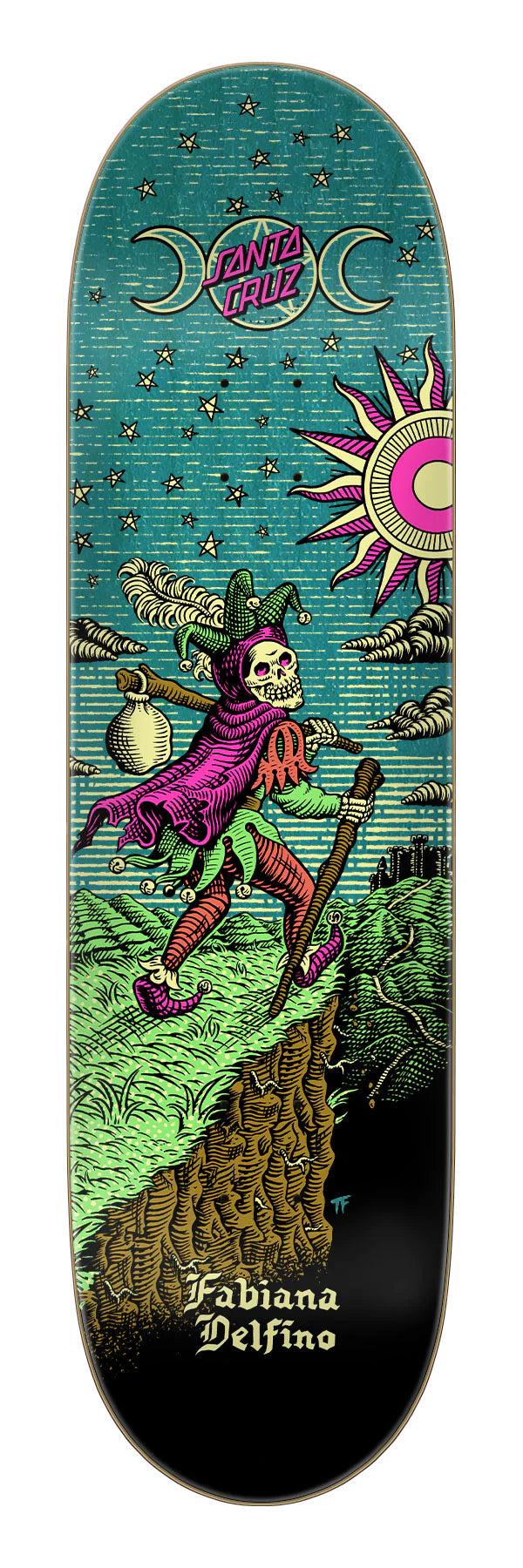 Santa Cruz - Delfino Tarot Remix Feelbase Deck (8.25")