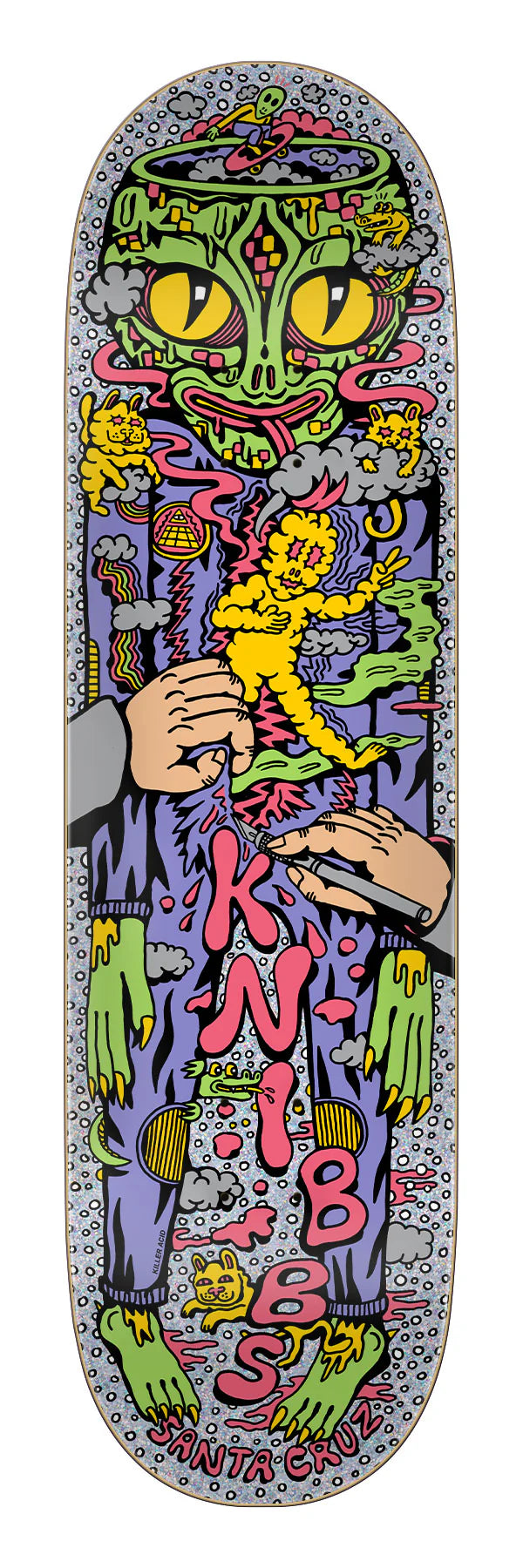 Santa Cruz - Knibbs Reptilian Deck (8.5")