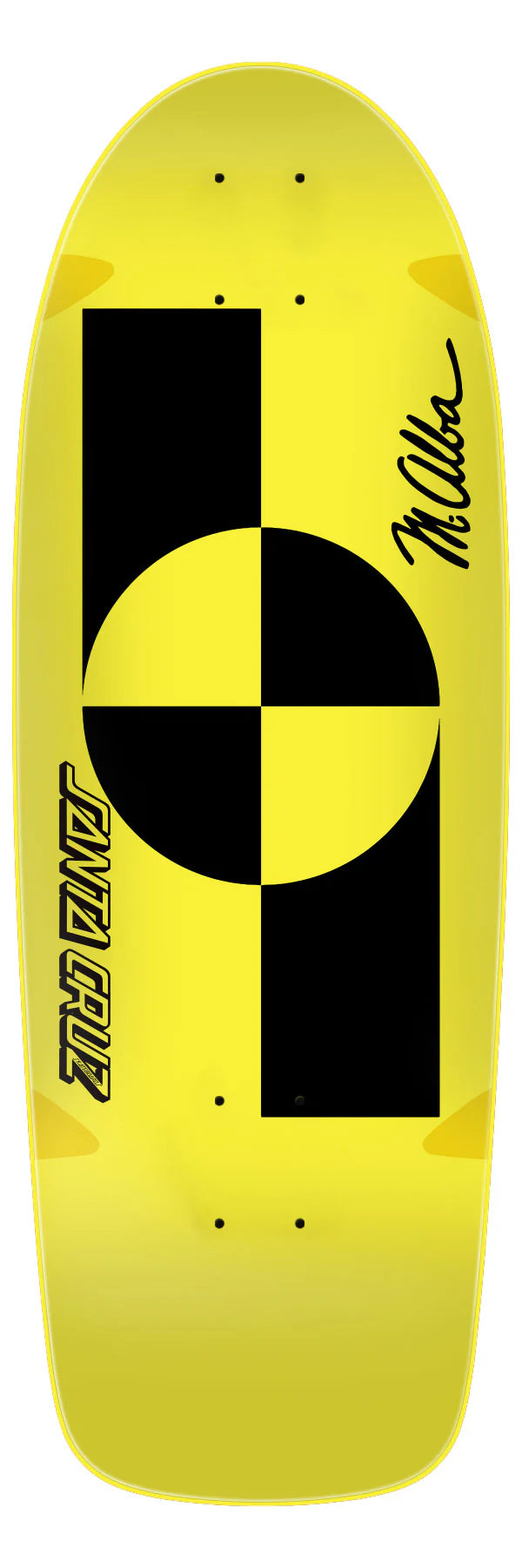 Santa Cruz - Malba Crash Test Reissue Deck (10.03")