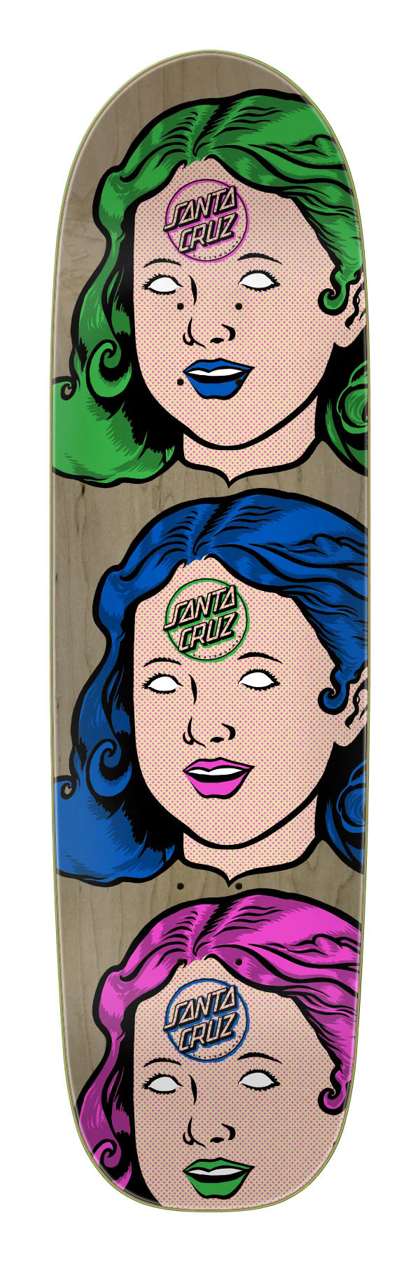 Santa Cruz - Possessed Head Feelbase Deck (8.5")