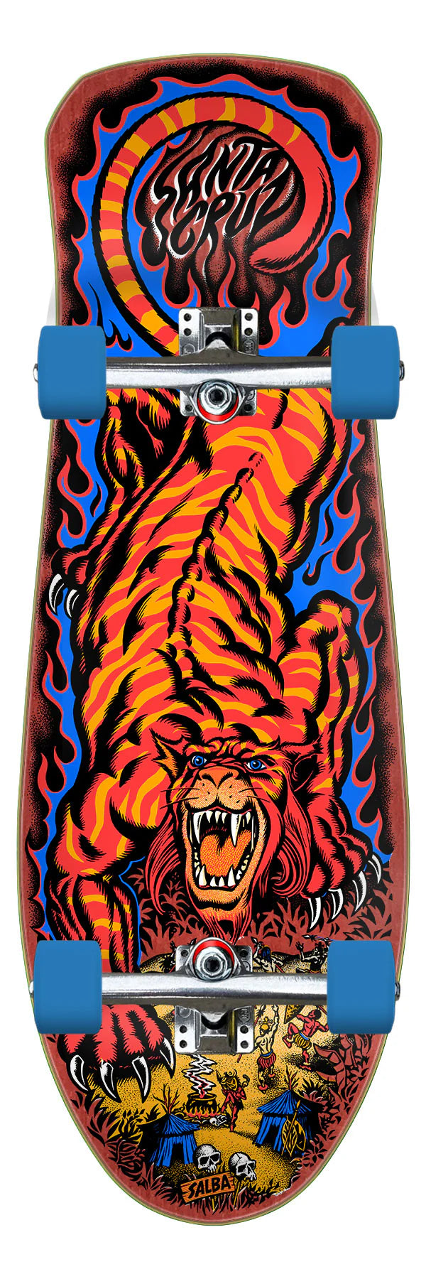 Santa Cruz - Salba Tiger Shaped Cruzer (10.3")