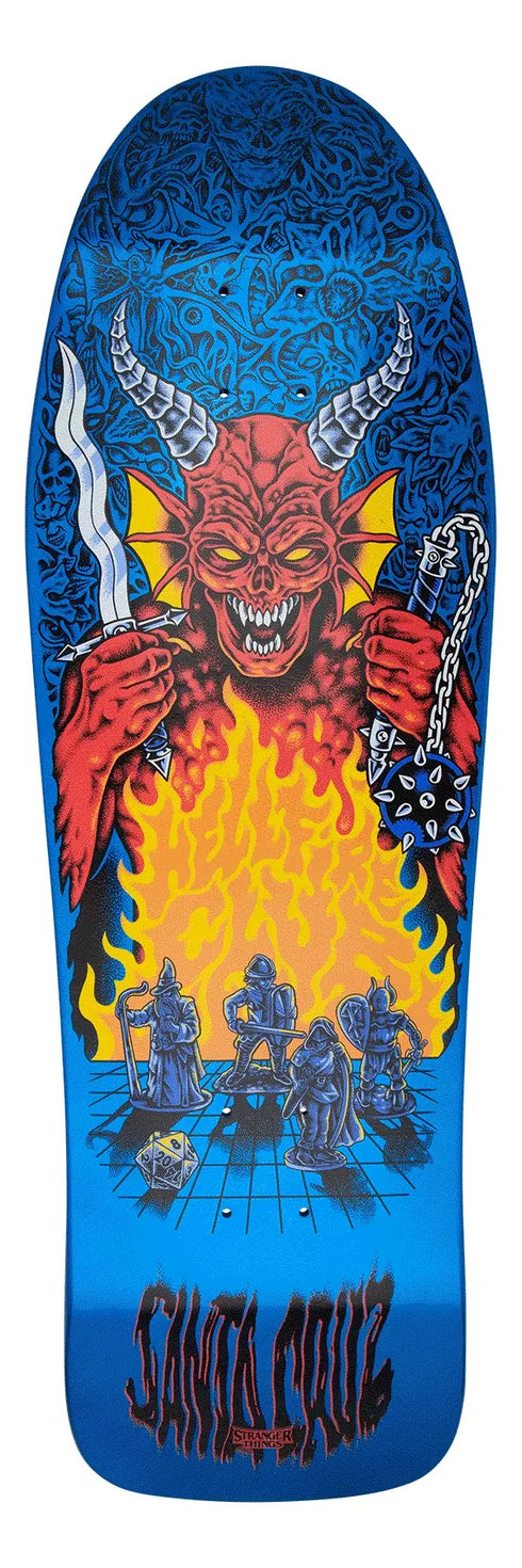 Santa Cruz - Stranger Things Knox Hellfire Pit Deck (10.07")