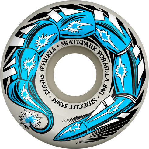 Bones - Scorpeedo P5 Sidecut Skate Park Formula 84B Wheels (56mm)