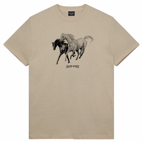 Pass Port - Brumbies Tee (Sand)