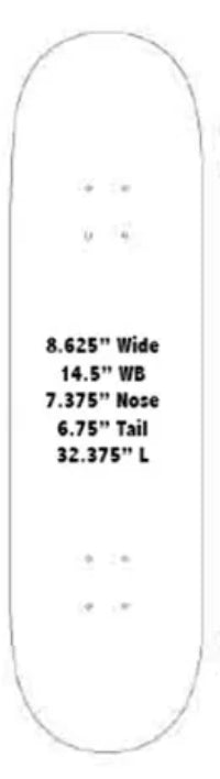 Traffic - James Sayers Fire Hazard Deck (8.62")*SALE