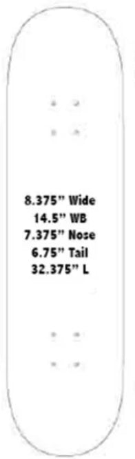 Traffic - Luke Malaney Julio Deck (8.38")*SALE