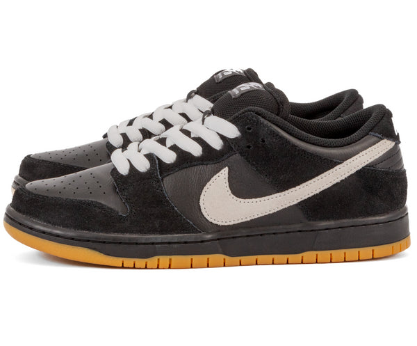 Nike SB - Dunk Low Pro  (Black/White-Black-Gum Light Brown)