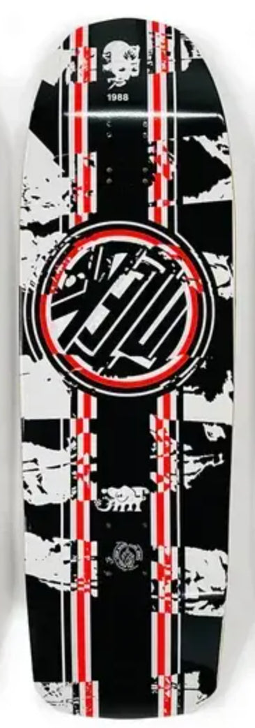 Black Label - John Lucero Crusty Racing Stripe Deck (10") *SALE