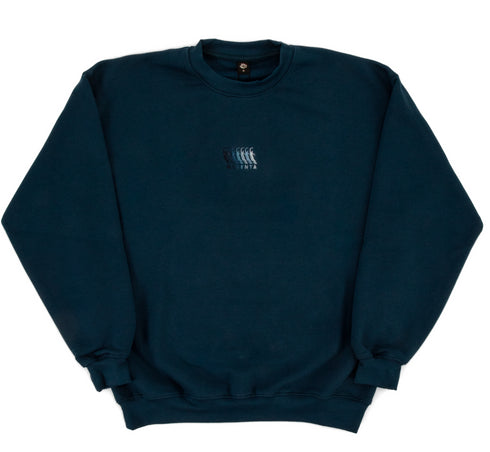 Magenta - Sequence Crewneck (Petrol Blue) *SALE