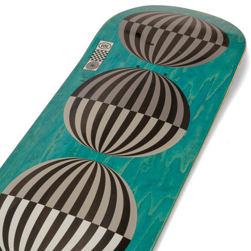 303 Boards - 303 Orbs Twin Tail Blue Deck (8.5")