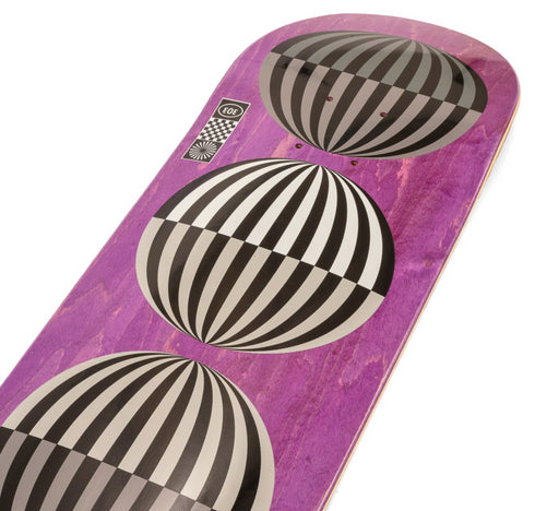 303 Boards - 303 Orbs Twin Tail Purple Deck (8.25")