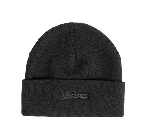 Krooked - Moonsmile Script Beanie (Black)