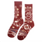 Classic - Tony Persian Socks (Burgundy)