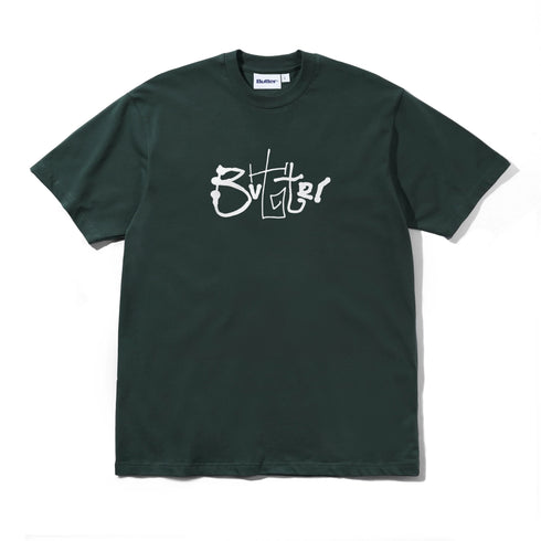 Butter Goods - Scribble Shirt (Dark Forest)