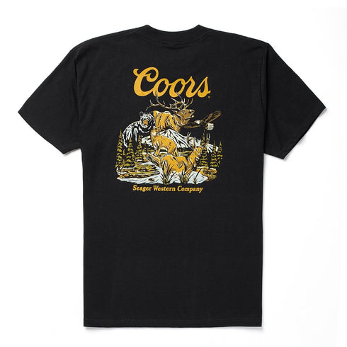Seager - Seager x Coors Banquet Preserve Tee (Black)*SALE