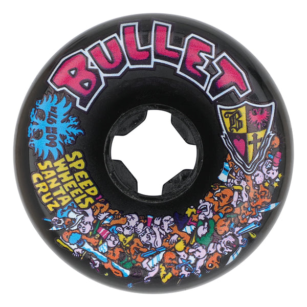 Slime Balls - Bullet Riot Vomits Black 97a Wheels (60mm)
