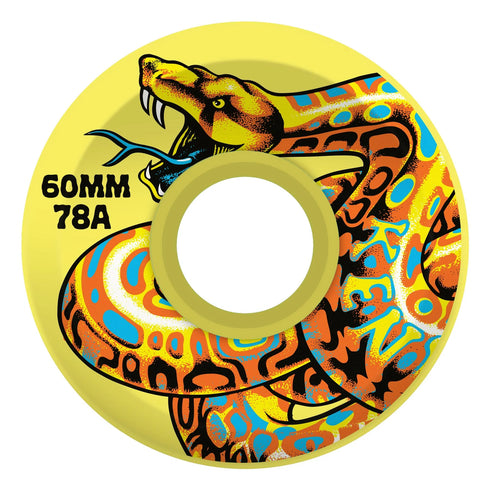 Slime Balls - Jeff Kendall Snake OG Slime Yellow 95a Wheels (60mm)